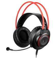 Наушники с микрофоном A4Tech Bloody G200 черный/красный 2м мониторные оголовье (G200  AUX3.5-4PIN +USB)