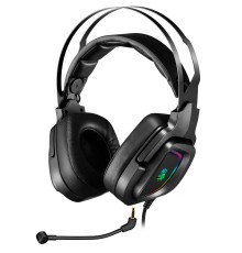 Наушники с микрофоном A4Tech Bloody G570 черный/серый 2м мониторные USB оголовье (G570 USB/ BLACK + GREY)