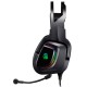 Наушники с микрофоном A4Tech Bloody G570 черный/серый 2м мониторные USB оголовье (G570 USB/ BLACK + GREY)