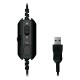 Наушники с микрофоном A4Tech Bloody G570 черный/серый 2м мониторные USB оголовье (G570 USB/ BLACK + GREY)