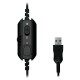 Наушники с микрофоном A4Tech Bloody G575 черный 2м мониторные USB оголовье (G575 USB/ BLACK)