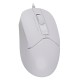 Мышь A4Tech Fstyler FM12 белый оптическая (1200dpi) USB (3but)