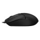 Мышь A4Tech Fstyler FM12S черный оптическая (1200dpi) silent USB (3but)