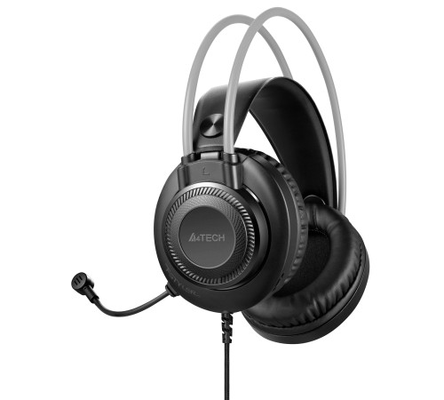 Наушники с микрофоном A4Tech Fstyler FH200i серый 1.8м накладные оголовье (FH200I GREY)