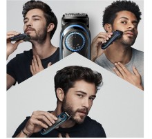 Триммер Braun BT5242 + Бритва Gillette + 2 кас черный (насадок в компл:3шт)