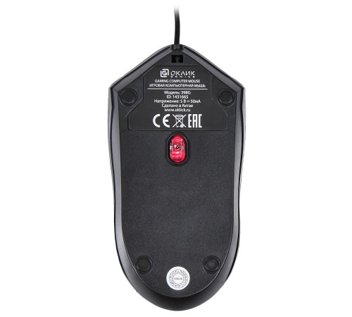 Мышь Оклик 398G черный оптическая (1000dpi) USB (3but) Мышь Оклик 398G черный оптическая (1000dpi) USB (3but)