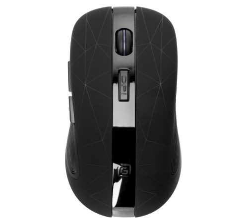 Мышь Оклик 976GW черный оптическая (1600dpi) беспроводная USB (6but) Мышь Оклик 976GW черный оптическая (1600dpi) беспроводная USB (6but)