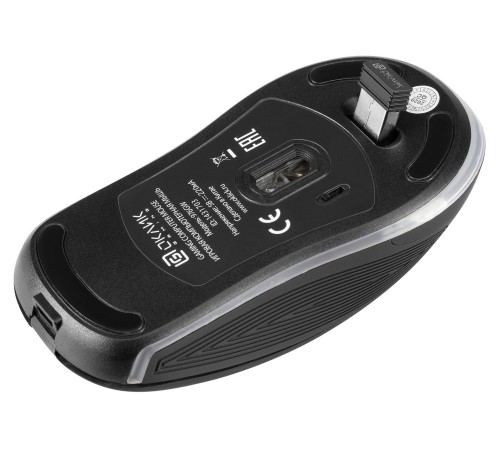 Мышь Оклик 976GW черный оптическая (1600dpi) беспроводная USB (6but) Мышь Оклик 976GW черный оптическая (1600dpi) беспроводная USB (6but)