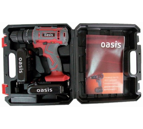 Дрель-шуруповерт Oasis ASB-24S (J) аккум. патрон:быстрозажимной (кейс в комплекте) Дрель-шуруповерт Oasis ASB-24S (J) аккум. патрон:быстрозажимной (кейс в комплекте)