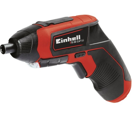 Отвертка аккум. Einhell TE-SD 3,6/1 аккум. патрон:Шестигранник 6.35 мм (1/4) (кейс в комплекте) (4513501) Отвертка аккум. Einhell TE-SD 3,6/1 аккум. патрон:Шестигранник 6.35 мм (1/4) (кейс в комплекте) (4513501)