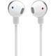 Гарнитура вкладыши JBL T215BTC белый беспроводные bluetooth шейный обод (JBLT215BTWHT)
