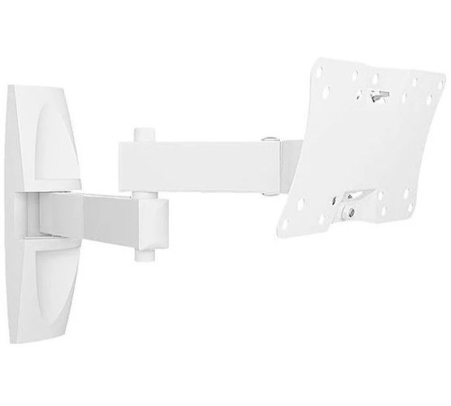 Кронштейн для телевизора Holder LCDS-5064 белый 10"-32" макс.30кг настенный поворотно-выдвижной и наклонный Кронштейн для телевизора Holder LCDS-5064 белый 10"-32" макс.30кг настенный поворотно-выдвижной и наклонный