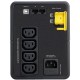 Источник бесперебойного питания Back-UPS 750 ВА, 410 Вт, линейно-интерактивный, автоматическое регулирование напряжения, 140-300 В, USB, (4) розетки IEC C13 батарейное резервирование, входное подключение кабелем  IEC C14 1,2 м, размеры (В x Ш x Г) 160 x 1
