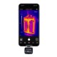 Тепловизор для смартфона UNI-T UTi722M , 256 * 192, -20C...450C, 25Гц, подключение к моб. устройствам USB-C, ручной фокус