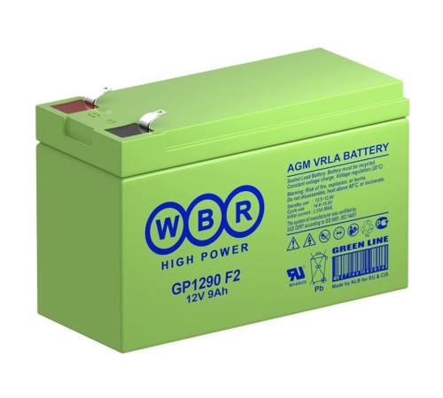 Аккумулятор WBR GP1290 F2 Аккумулятор WBR GP1290 F2