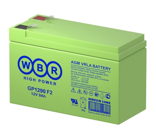 Аккумулятор WBR GP1290 F2 Аккумулятор WBR GP1290 F2
