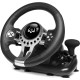Руль Sven Sportline GC-W700 12кноп. (с педалями) черный/серебристый