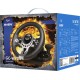 Руль Sven Sportline GC-W700 12кноп. (с педалями) черный/серебристый