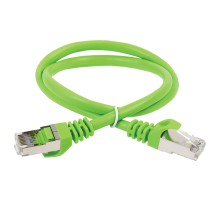 Патч-корд ITK PC02-C5EF-3M FTP вилка RJ-45-вилка RJ-45 кат.5е 3м зеленый ПВХ (уп.:1шт)