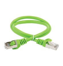 Патч-корд ITK PC02-C5EF-3M FTP вилка RJ-45-вилка RJ-45 кат.5е 3м зеленый ПВХ (уп.:1шт)