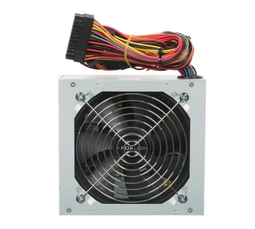 Блок питания FoxLine 450W |FL450S| 450W, NOPFC, 120FAN, 3xSATA, 2xPATA, 1xFDD, 1xPCI-E, 24+4