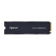 Твердотельный накопитель Apacer SSD AS2280Q4X 1TB M.2 2280 PCIe Gen4x4, R5000/W4400 Mb/s, 3D NAND, MTBF 1.5M, NVMe 1.4, 600TBW, Retail, 3 years (AP1TBAS2280Q4X-1) (AP1TBAS2280Q4X-1)