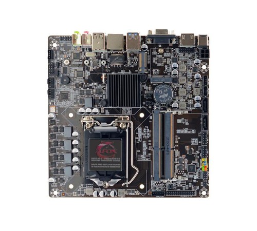 Материнская плата Afox AFOX motherboard intel H510, INTEL® Socket 1200, Mini-ITX (17 x17cm)
