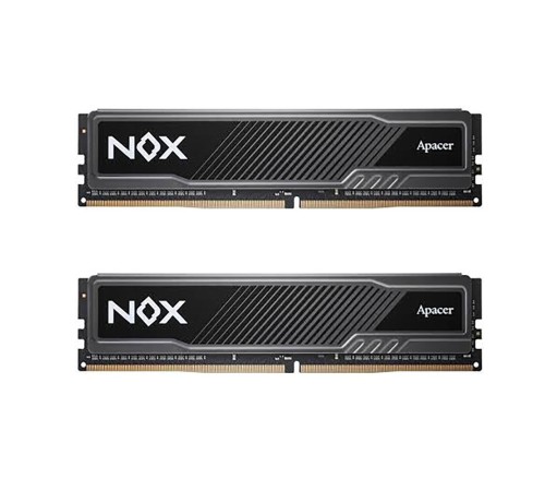 Модуль памяти Apacer 32GB DDR4 3200 DIMM OC NOX DDR4 w/HS RP-K2 Kit (2x16GB), 1.35V, 1024x8