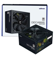 Блок питания Zalman ZM600-LX3, 600W, ATX12V v2.31, APFC, 12cm Fan, 80+ 230V EU, Retail (ZM600-LX3)