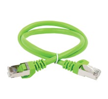 Патч-корд ITK PC02-C5EFL-5M FTP вилка RJ-45-вилка RJ-45 кат.5е 5м зеленый LSZH (уп.:1шт)
