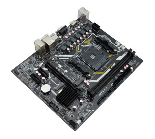Материнская плата  AFOX motherboard AMD A520, AMD Socket AM4, Micro-ATX