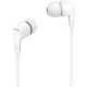 Гарнитура вкладыши Philips TAE1105WT/00 1.2м белый проводные в ушной раковине