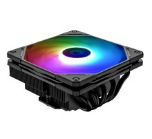 Вентилятор для процессора ID-Cooling IS-55 ARGB 125W/PWM/all Intel /AMD AM4, AM5/ Low profile/Screws