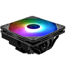 Вентилятор для процессора ID-Cooling IS-55 ARGB 125W/PWM/all Intel /AMD AM4, AM5/ Low profile/Screws