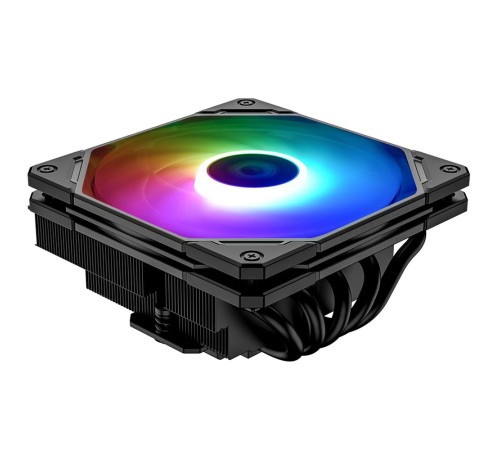 Вентилятор для процессора ID-Cooling IS-55 ARGB 125W/PWM/all Intel /AMD AM4, AM5/ Low profile/Screws Вентилятор для процессора ID-Cooling IS-55 ARGB 125W/PWM/all Intel /AMD AM4, AM5/ Low profile/Screws