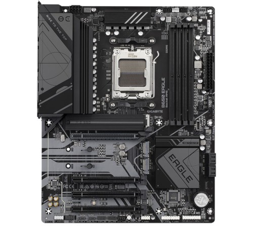 Материнская плата Gigabyte B650 EAGLE SocketAM5 AMD B650 4xDDR5 ATX AC`97 8ch(7.1) GbLAN RAID+HDMI+DP