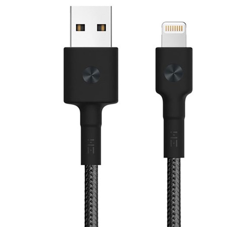 USB кабель ZMI USB cable (MFi certified 200cm PP braided Lightning cable)black USB кабель ZMI USB cable (MFi certified 200cm PP braided Lightning cable)black