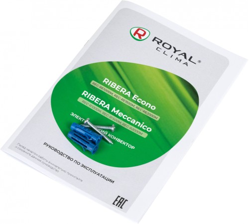 Конвектор Royal Clima Ribera Meccanico REC-R1500M 1500Вт белый Конвектор Royal Clima Ribera Meccanico REC-R1500M 1500Вт белый