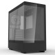 Корпус ZALMAN P10, MATX, BLACK, WINDOW, 2x3.5", 3x2.5", 1xUSB TYPE-C, 1xUSB3.0, REAR 1x120mm ARGB (P10 Black)