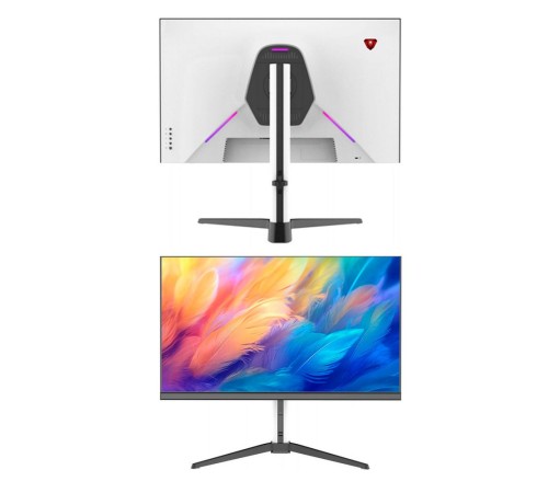 Монитор 27" Lime C270A White-Black (VA, 1920x1080, 2xHDMI+2xDP+Audio out +DC, 1 ms, 178°/178°, 300 cd/m, 4000:1, 280Hz, MM, Pivot, Freesync/G-sync, Flat)