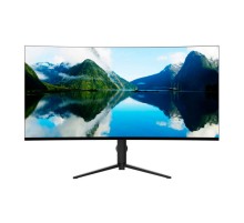 Монитор 34" Lime G340A Black (VA, 3440x1440, 2xHDMI+2xDP+Audio out +DC, 1 ms, 178°/178°, 300 cd/m, 4000:1, 165Hz, MM, Freesync/G-sync, Curved)