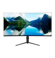 Монитор 34" Lime G340A Black (VA, 3440x1440, 2xHDMI+2xDP+Audio out +DC, 1 ms, 178°/178°, 300 cd/m, 4000:1, 165Hz, MM, Freesync/G-sync, Curved)