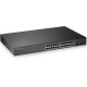 Коммутатор Zyxel GS190024HPV2-EU0101F 24G 2SFP 24PoE+ 170W управляемый