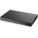 Коммутатор Zyxel GS190024HPV2-EU0101F 24G 2SFP 24PoE+ 170W управляемый