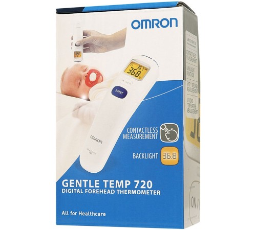 Термометр инфракрасный Omron MC-720-E белый