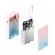 Внешний аккумулятор ZMI 10000mAh Powerbank with build-in Charging Cable color P17 Pink