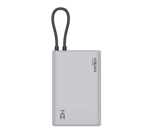 Внешний аккумулятор ZMI 10000mAh Powerbank with build-in Charging Cable P17 Gray Внешний аккумулятор ZMI 10000mAh Powerbank with build-in Charging Cable P17 Gray