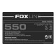 Блок питания Foxline FL550S 550W ATX PSU, 120FAN, 24 pin, 4 + 4 Pin (12V), 5*SATA, 2*4 pin molex, 1*FDD, 1*PCI-e(6 + 2 pin)