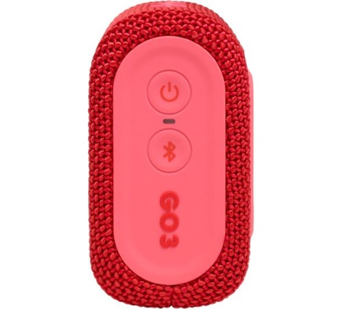 Колонка порт. JBL GO 3 красный 4.2W 1.0 BT (JBLGO3RED)