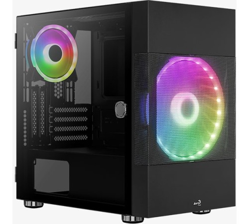 Корпус Aerocool Atomic-G-BK-v1 черный без БП ATX 1x120mm 2xUSB2.0 1xUSB3.0 audio